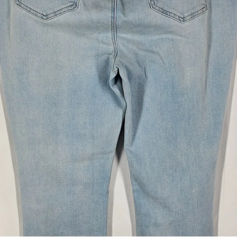 NYDJ WOMEN'S SHERI SLIM LIFT X TUCK TECHNOLOGY BLUE JEAN PANT SIZE 16, 38W X 29L
